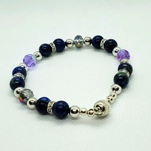 Bracelet, earrings set